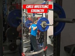 Girls Wrestling Strength 🏆 Box Squats ➡️ Manasquan Underground Strength Gym 💪
