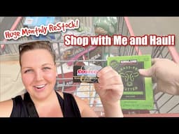 Costco Shop with Me! MONTHLY COSTCO RESTOCK | Come Shop with me at Costco Wholesale! Costco Haul