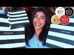 I BOUGHT MY ENTIRE SEPHORA WISHLIST… *$1000 Sephora haul*