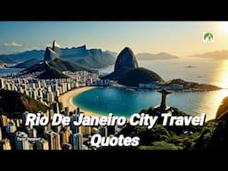 Rio De Janeiro City Travel Quotes | Brazil