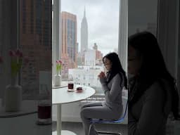 A slow morning routine in my NYC apartment #dayinmylife  #morningroutine #breakfastrecipe