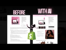Building a VIRAL Product Page Using Free AI Shopify Features | Shopify Product Page Hacks