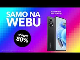 Samo na webu: 80% popusta