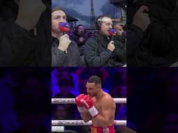 Commentary box reaction to Callum Simpson's first round knockdown