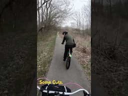 Exploring Akron Cuts on #GravelBikes #cycling #bikeride