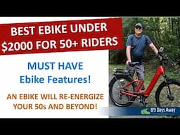 Essential Ebike Features for Older Riders!