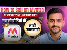 How to Sell on Myntra | Myntra Seller Registration | How to Sell Products on Myntra