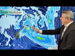 NZ: Storm continues to Friday, then eases as huge high pressure arrives