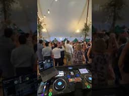 Full throttle Pink Pony Club at a wedding #dj