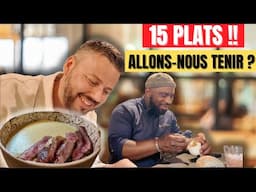 EXPÉRIENCE CULINAIRE EXTRÈME : Un MENU en 15 PLATS ! Le CHEF est BARRÉ !