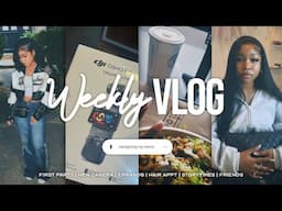 unfiltered week in my life! first party, new camera, lash break? hair appt, friends, target
