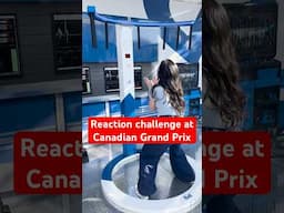 It’s time to test reaction times at the Bell activation zone at the #CanadianGP