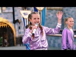 CLAIRE CROSBY SINGING AT DISNEY WORLD  "CREATE YOUR WORLD" #thecrosbys #disneyworld #createyourworld