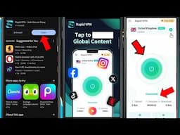 Rapid VPN Safe Secure Proxy App review | how to use Rapid VPN
