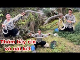 Thăm Bẫy Rắn Trúng Ngay Cặp Rắn Hổ Trâu Khổng Lồ Của Anh Em Săn Bắt Ẩm Thực Vùng Cao