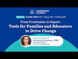 From Frustration to Impact: Tools for Families and Educators to Drive Change