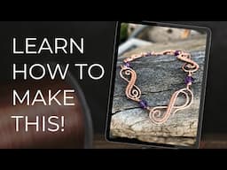 Make Your Own DIY Woven Infinity Link Bracelet with this Tutorial!