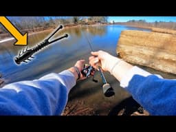 We Finally Have Open Water! Back To The MICRO DROP SHOT!