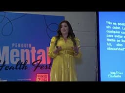 Anamar Orihuela en PENGUIN MENTAL HEALTH FEST.