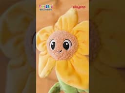 playpop Dancing and Talking Sunflower Plush Toy 電動會說話的扭扭太陽花毛絨玩具 - 香港玩具"反"斗城