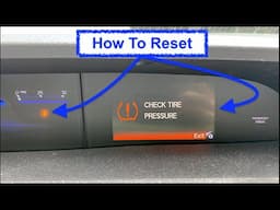 2012-15 Honda Civic TPMS Reset