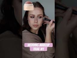 WEDDING MAKEUP TRIAL 1 #makeup #wedding #weddingmakeup #weddingmakeupartist