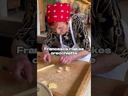 78yr old Francesca makes orecchiette!  #puglia  #pasta  #freshpasta
