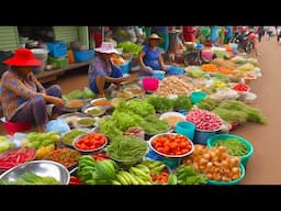 Massive Cambodian Food Hunt: Vendors, Flavors, Crowds!