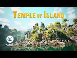 Unreal Engine 5.5.4 render II "Temple of Island" II #render #unrealengine5 #megascans