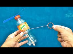 How to make a Fan without DC Motor or Battery | Plastic Bottle Life Hacks