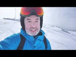 Skiing in Luosto!