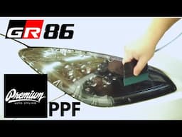 22+ GR86/BRZ. Premium Auto Styling Headlight PPF Kit Install on Alpharex Headlamps