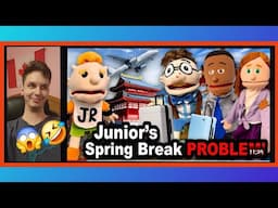 POOR JUNIOR JUST WANNA GO TO JAPAN!! Reacting To SML Movie: Junior's Spring Break Problem!