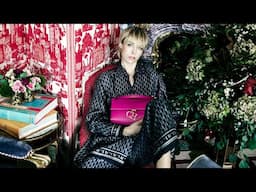 Edie Campbell and Camelot Bag by Norman Jean Roy