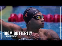 Strong Finish from Shaine Casas in 100M Butterfly | 2025 Toyota National Championships