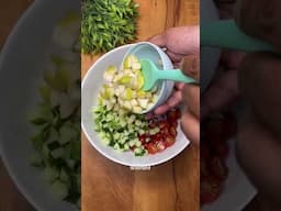 Healthy vegetarian high protein salad recipe #saladrecipe