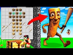 Hice TRAMPAS con CRAFTEOS ILEGALES en la BATALLA de CONSTRUCCIÓN 😂 MINECRAFT ITALIAN BRAINROT