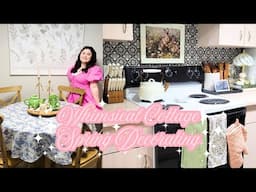 Making My Home Feel Like a Fairytale | Whimsical Cottage Spring Dining Room & Kitchen Decorating