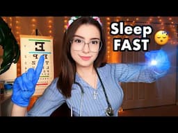 ASMR Eye Exam ⚡ FAST & AGGRESSIVE 👁️✨ Light Tests for Sleep
