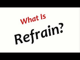What is "Refrain" in Poetry | Explanation with Examples | The Modern Learning