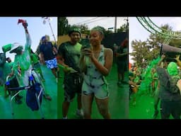The BIGGEST SLIME  Carnival JOUVERT : #jouvert #soca