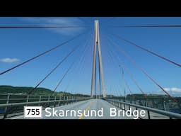 The Skarnsund Bridge in Norway
