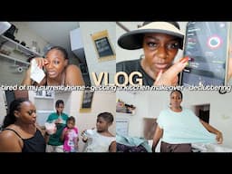 I'm Tired Of My Current Home,Getting A Kitchen Makeover & Decluttering My Oversized Clothes
