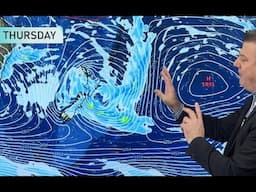 Low pressure sinks over NZ this week, before powerful weekend high