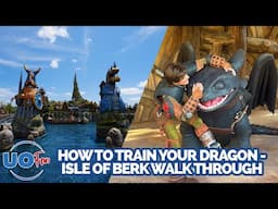 How to Train Your Dragon - Isle of Berk Tour with Ryno | Universal Epic Universe