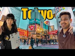 My First Day in Tokyo, Japan - Crazy Experience 😍 |India To Japan Road Trip| #EP-2