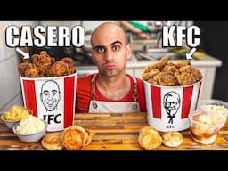 Recreé el combo familiar del KFC | En casa