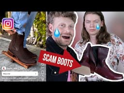 We Got Scammed Buying Cowboy Boots on Instagram!