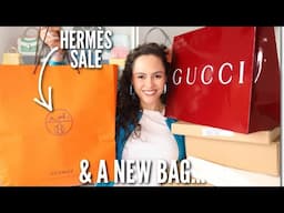 Luxury Haul 2025 ft. Hermès Private Sale, Gucci, Versace & a new bag!