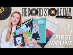 Record Store Day 2025 ⭐️ camping 13 hours & RSD unboxing !!